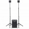 LUCAS-NANO602 - Luca Nano 602 PA Pack Stereo System - 602 subwoofer, 2x K&M Stands, 2x Neutrik Speaker CablesSet
