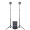 LUCAS-NANO605FX - Lucas Nano 605FX Stereo System - PA Pack with 605 FX subwoofer, 2 Satellites, and Stereo Stand Add-On Set