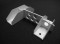 FH2B - Flyware bracket for C12W and C15W - Can fly single or double cabinets - all hardware included.  - Black
