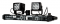 LP-LED2X - 2018 Next Generation LED System - 2 x LED light heads, effects control, colour control, intensity control, DMX I/O, 3/8 mounting holes, pole mount pocket, audio input, and more.